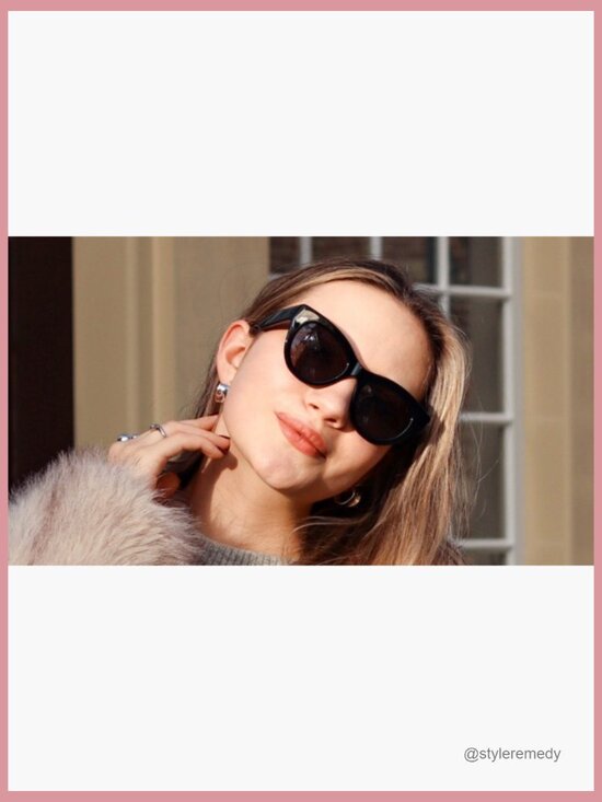 Polarized Acetate Sunglasses Retro Round UV400 Protection main image 5